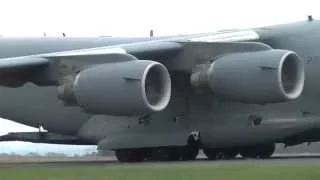 Boeing C17A Globemasters III Avalon Airshow 2015