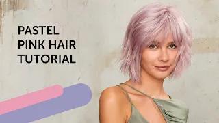 Pastel Pink Hair How To | Full-head Lightening and Toning