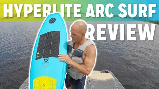 Hyperlite VARIAL ARC - WAKESURF BOARD REVIEW - Shaun Murray on the Nautique G23 Paragon