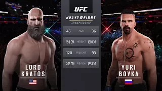 EA SPORTS UFC 2 Celebrity Deathmatch - Kratos-God of War v Yuri Boyka