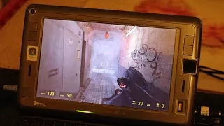 Half Life 2 Episode 2 on low spec HTC Shift UMPC