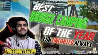 LONGEST BRIDGE CAMPING IN PUBGM ll Full Fun with ShreeMan LegenD