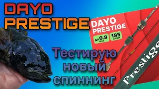 Dayo Prestige 0,2-0,8. Тестирую новый спиннинг. Ротан.