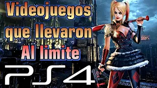 Videojuegos que llevaron al limite a la Playstation 4