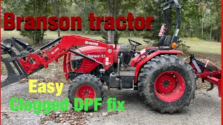Branson tractor 5220R DPF issue