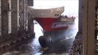 Launching of FSG Yard No. 757, Oceanex Connaigra