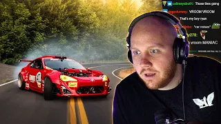 TIMTHETATMAN REACTS TO GT-4586 FERRARI POWERED TOYOTA!