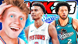 Rebuilding the Detroit Pistons! NBA 2K23