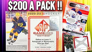 2022-23 Upper Deck SP Game Used Hockey Hobby Box Opening !