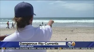 Dangerous Rip Currents Have Lifeguards On High Alert