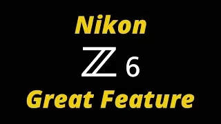 Nikon Z6 - Great Feature No One is Talking About!