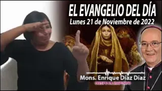 Evangelio Lunes 21 Noviembre 2022, Mons. Enrique Díaz Díaz