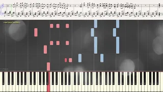 Постой паровоз - из репертуара Ю.Никулина (Ноты и Видеоурок для фортепиано) (piano cover)