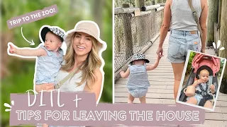 DAY IN THE LIFE WITH A TODDLER | Tips on Leaving the House with a 1 Year Old & What I Always Bring