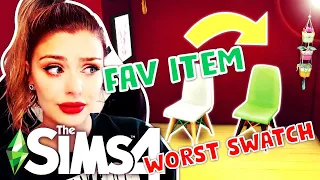 Using Only My FAVOURITE ITEMS But With The WORST SWATCH in The Sims 4 // HOUSE BUILD CHALLENGE
