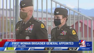 First woman promoted to Brigadier General in Utah's Army National Guard