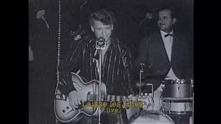 Johnny Hallyday au Vieux Colombier 1960
