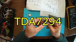 Let's fix a 'disaster' amplifier with TDA7293.Lots of them!