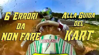 6 Errori assolutamente da NON FARE alla GUIDA di un KART da competizione. Episodio 5