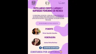 La lucha por el  sufragio femenino en México: efectos sociopolíticos, avances y retractores sobre...