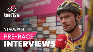 Giro d'Italia 2023 | Stage 14 | Pre-Race Interviews