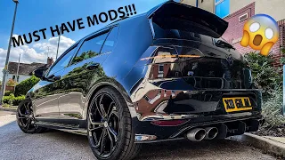 5 MUST HAVE mods for your VW Golf R/GTI!
