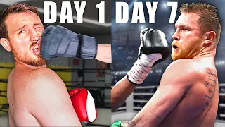 I Tried Getting Canelo's Head Movement in 1 Week