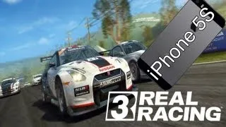 Real Racing 3 Gameplay on iPhone 5S (iOS) gaming performance & review in Full HD (1080p)