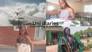 UNI DIARIES: matriculation , travel, lots of studying.#univlogs #matriculation