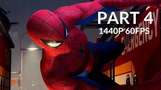 MARVEL'S SPIDER-MAN REMASTERED 100% Walkthrough Gameplay Part 4 - No Commentary (PC - 1440p 60FPS)