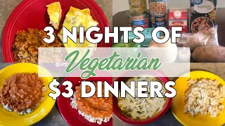 Extreme Grocery Budget Challenge | 3 Nights of $3 Dinners | $9 Total for 2 Adults & 1 Toddler