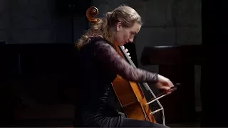 Bach - Cello Suite No. 2 in D Minor BWV 1008, Prelude; Eva Lymenstull, original baroque cello 4K