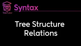 [Syntax] Tree Structure Relations and C-Command
