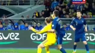 HD Украина   Франция 2 0 I Ukraine vs France 2 0   Ярмоленко   15 11 2013