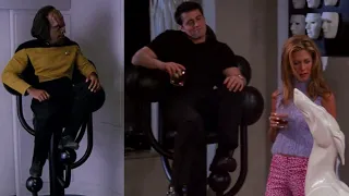 Worf's Chair Once Belonged to Joey from Friends