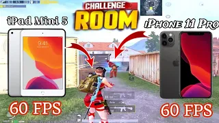 iPad Mini 5 VS iPhone 11 Pro Which is Better for PUBG? | 60 FPS vs 60 FPS | PUBG Mobile