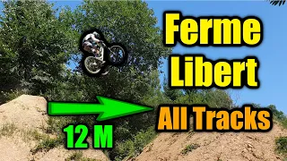 Bikepark Ferme Libert | All Tracks! | 4K 60FPS | Pilot's Preview #25