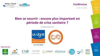 Bien se nourrir : encore plus important en période de crise sanitaire ?