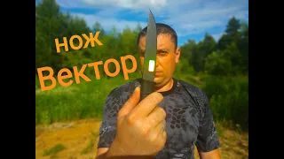 Нож Вектор от Кизляр,тест на прочность