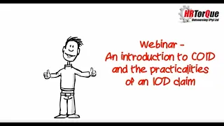 Webinar - COID and IOD Claims - 15 March 2023