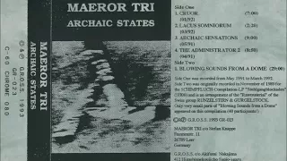 Maeror Tri - Archaic States (1993 album)