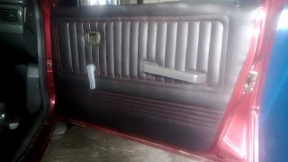 how to make the wallets of the doors of a DAEWOO CIELO