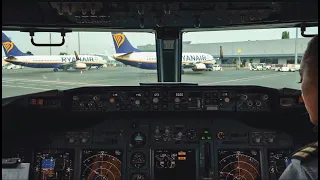 BOEING 737 | RAW footage | Cockpit View | Pilot Life