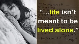 Sulli’s Final Letter, Explaining Why She Chose To End Her Life