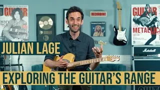 Julian Lage - Exploring the Guitar's Range, and "Look Book" Lesson