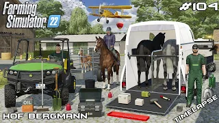 HORSEMAN - MOVING & SELLING HORSES - BIG PROFIT | Hof Bergmann | Farming Simulator 22 | Episode 104