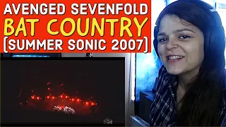 Avenged Sevenfold  "Bat Country"  (Live Summer Sonic 2007)  -  REACTION