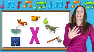 Learn Phonics for Children | The Letter X | Signing for Babies | Letter Sounds X with Patty Shukla