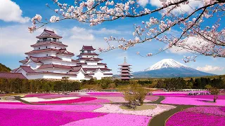 Мягкая музыка в японском стиле 🌸 Сезон цветения сакуры 🌸Успокаивающая музыка для нервов