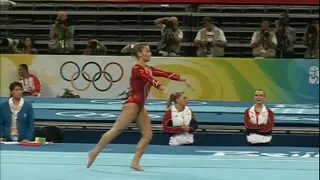 Alicia Sacramone (USA) Floor Team Finals 2008 Beijing Olympic Games